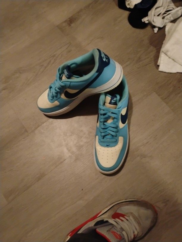 Blue And White Air Force 1 Size 12