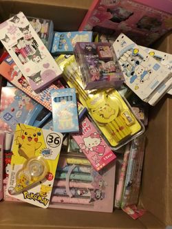 Back to school Sanrio pencil pen sets each $5