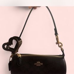 Coach Nolita Barrel Bag In Signature Canvas 