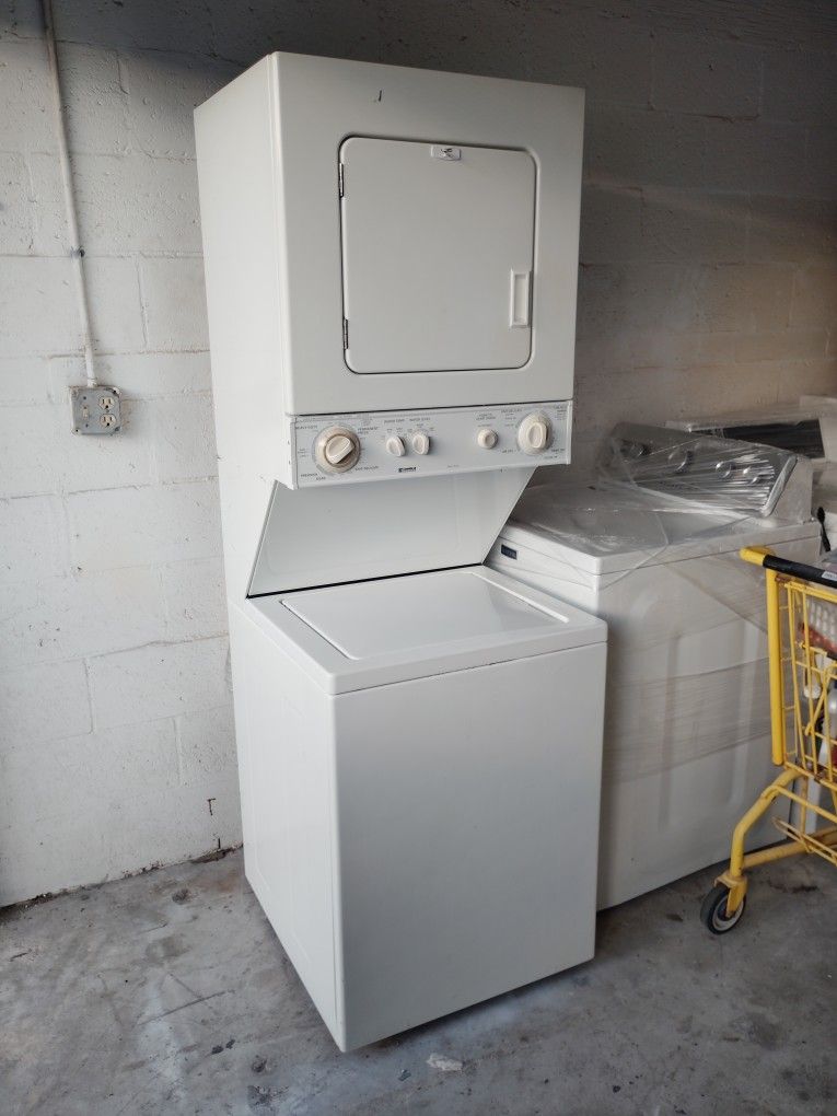 Kenmore 24-in Stack Of All Laundry Center Work Perfect With Warranty