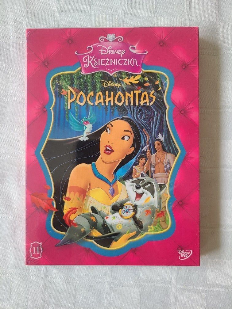 3 Disney's DVDs in Polish, Pocahontas I&II, Mulan 2, PAL System
