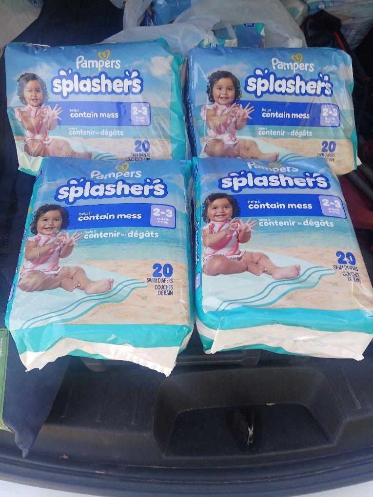 Pampers Splashers 4 Pack