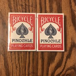 2 Sealed Decks Of Bicycle Playing Cards