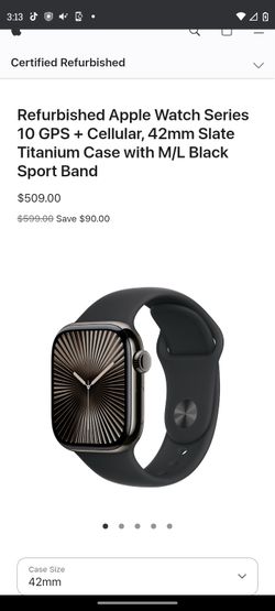 Apple Watch Series 10 GPS Used 