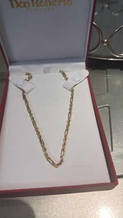 Italian 14K Gold Chain, 24g, 24” — $3,000