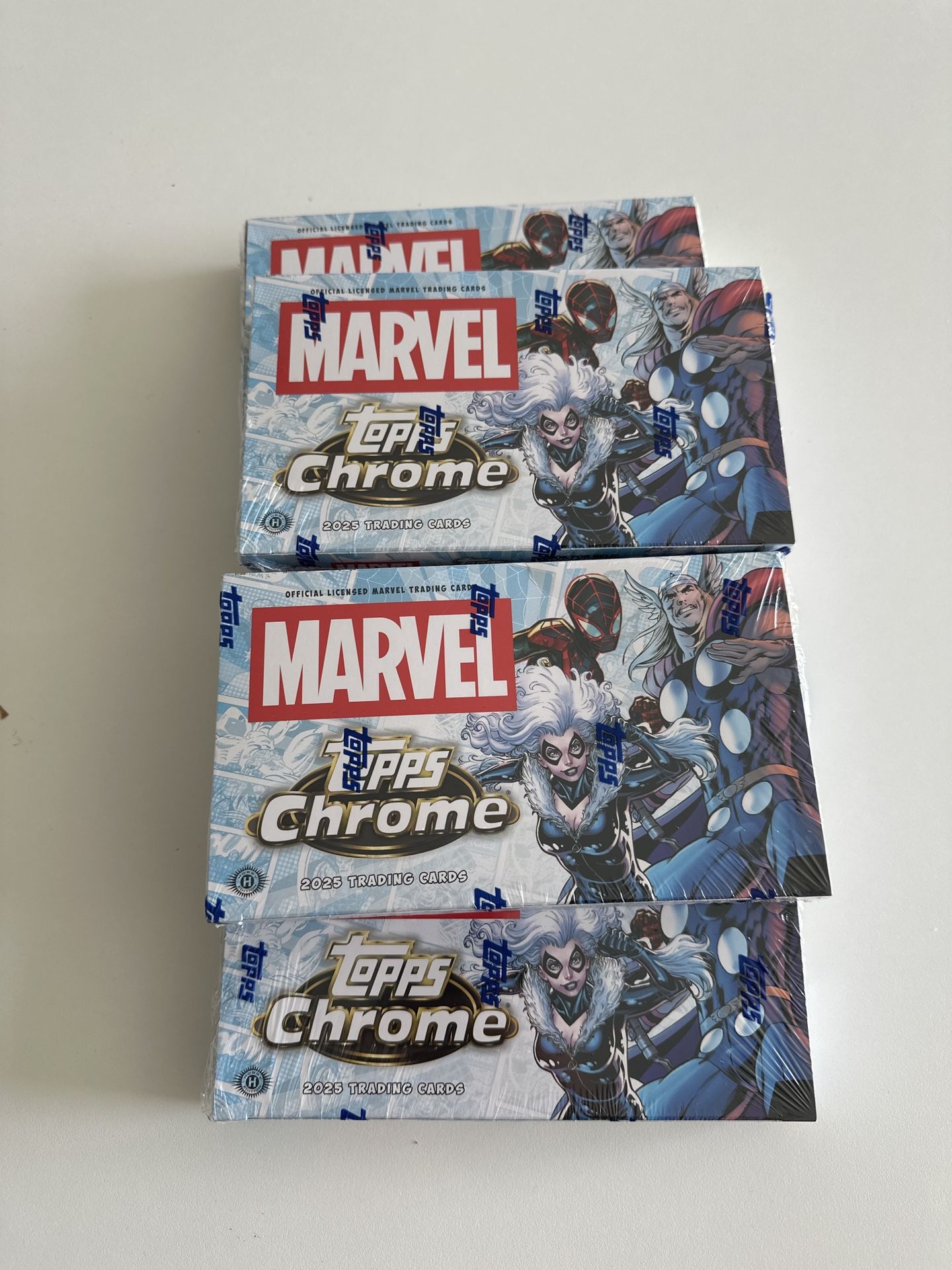 2025 Topps Chrome Marvel Hobby Box