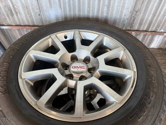 Chevrolet or gmc wheel and tires