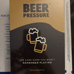 BRAND NEW SEALED Beer Pressure-Adult Drinking Card Game for Parties