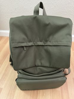 BEIS Ultimate Diaper Backpack In OLIVE