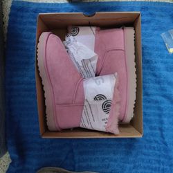 UGG BAILEY BOW  II WOMEN BOOTS DUSTY ORCHID