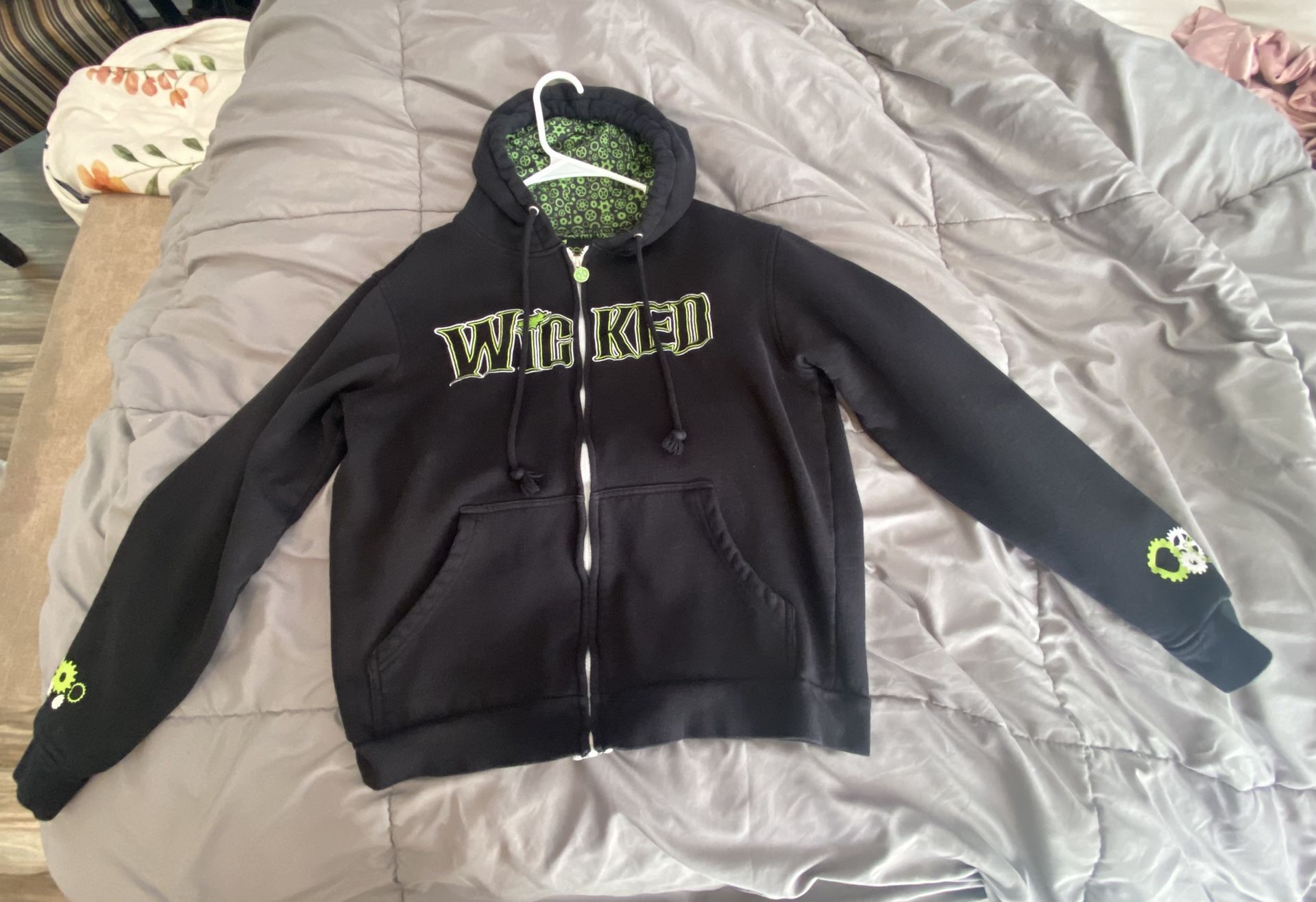 Wicked Zip Up Sweatshirt Hoodie