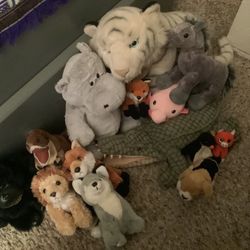 Bundle of Stuffed Animals 