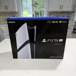 Sony - PlayStation 5 Pro PS5 White Console - 2TB 4K - SEALED - Never Opened
