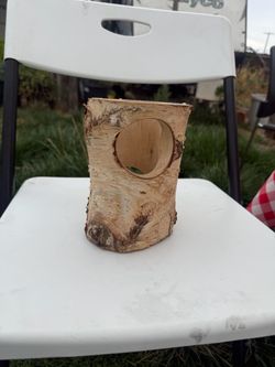 Hamster Birch log