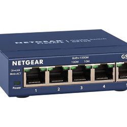NETGEAR ProSafe  5-Port Gigabit Ethernet Unmanaged Switch (GS105NA)