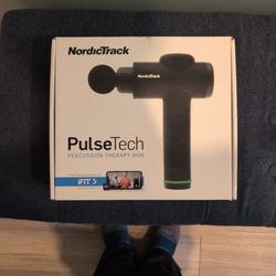 NordicTrack PulseTech Percussion Therapy Massage Gun