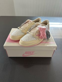 Air Jordan 1 Retro Low OG SP Travis Scott Shy Pink Men And Women IQ7604-100