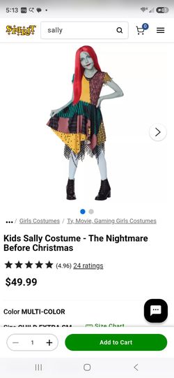 The nightmare before Christmas Sally