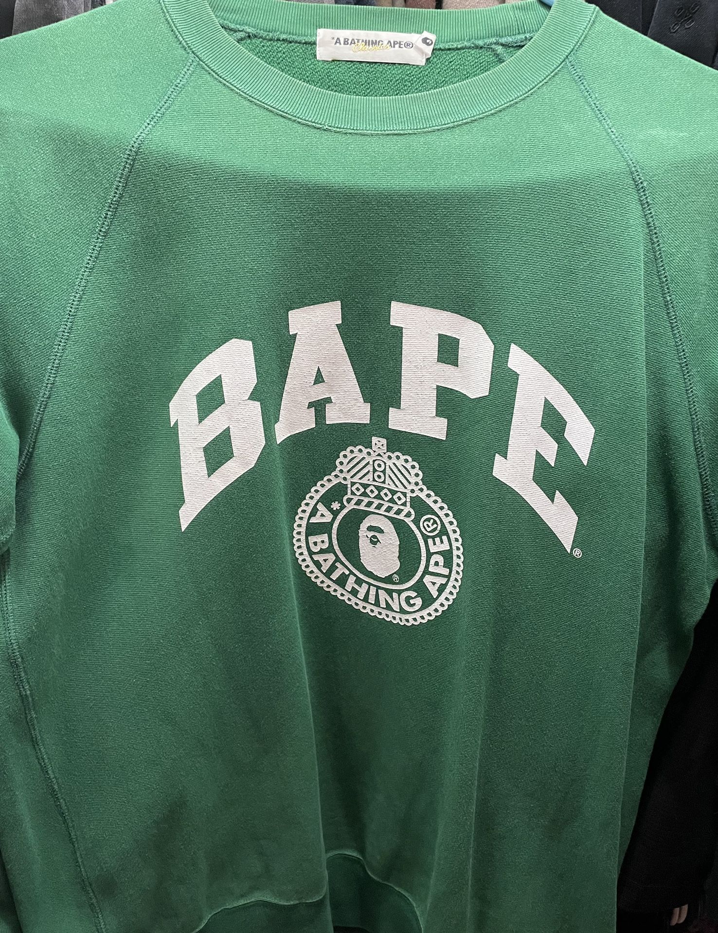 Green Bape Crewneck
