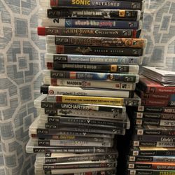 PS3 Games For Sale 5-25 Buck Each 