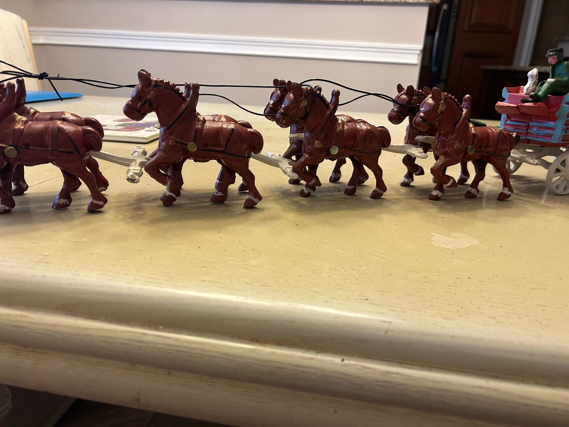 Vintage horse drawn wagon