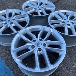 20” JEEP GRAND CHEROKEE DODGE DURANGO COMMANDER WRANGLER GLADIATOR RIMS NEW TAKEOFFS FACTORY 