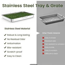 Stainless Steel Pet Potty