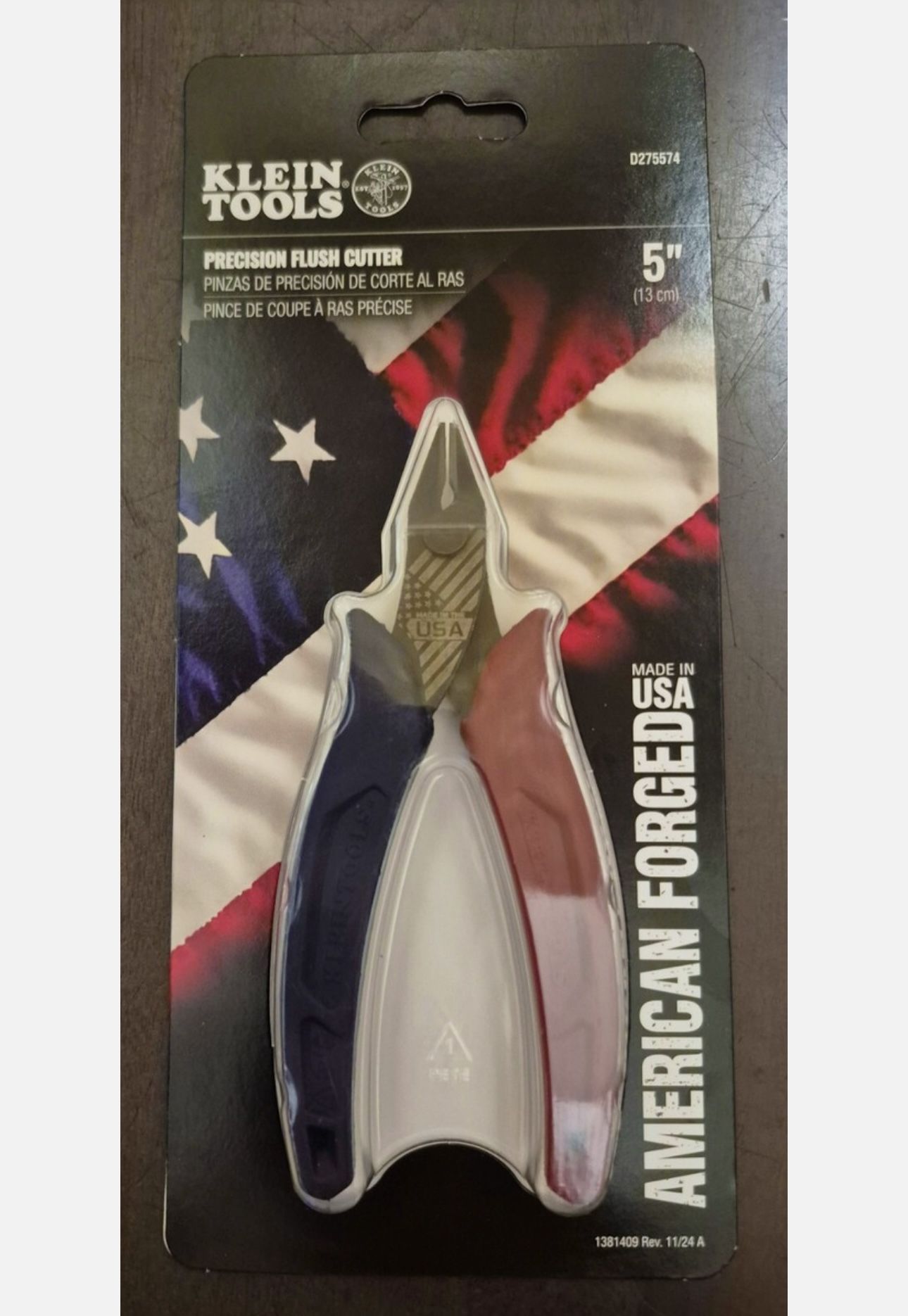 Klein Tools American Forged Limited Flush Cutters