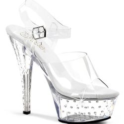 Pleasers Size 8 Dancer Shoes 