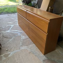 Vintage Danish MCM Credenza Headboard 