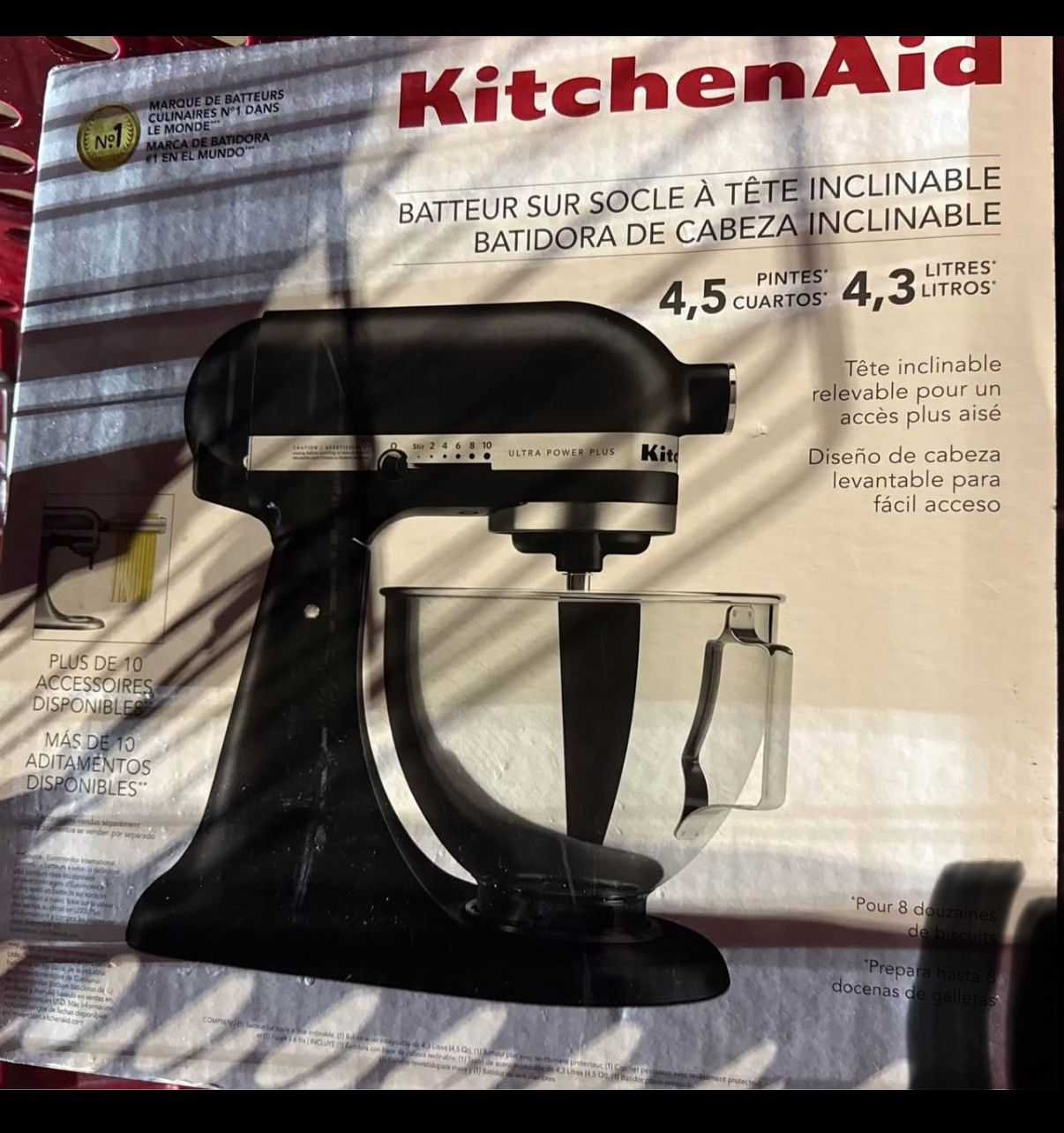 KitchenAid Ultra Power Plus 4.5 qt Tilt-Head Stand Mixer – Brand New , Sealed Box)