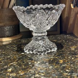 Imperial Glass Footed Candy Dish (SD)