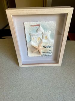 Mothers Quote Shadow Box with Starfish