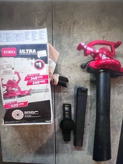 Toro Ultra Electric Blower Vacuum