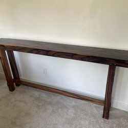 Console Table Solid Filipino Wood $400