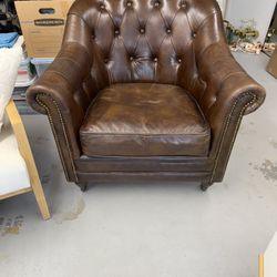 Leather Sofa Chair
