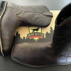 Irish Setter By Red Wing Men’s 11” Pull-On Safety To Work Boots