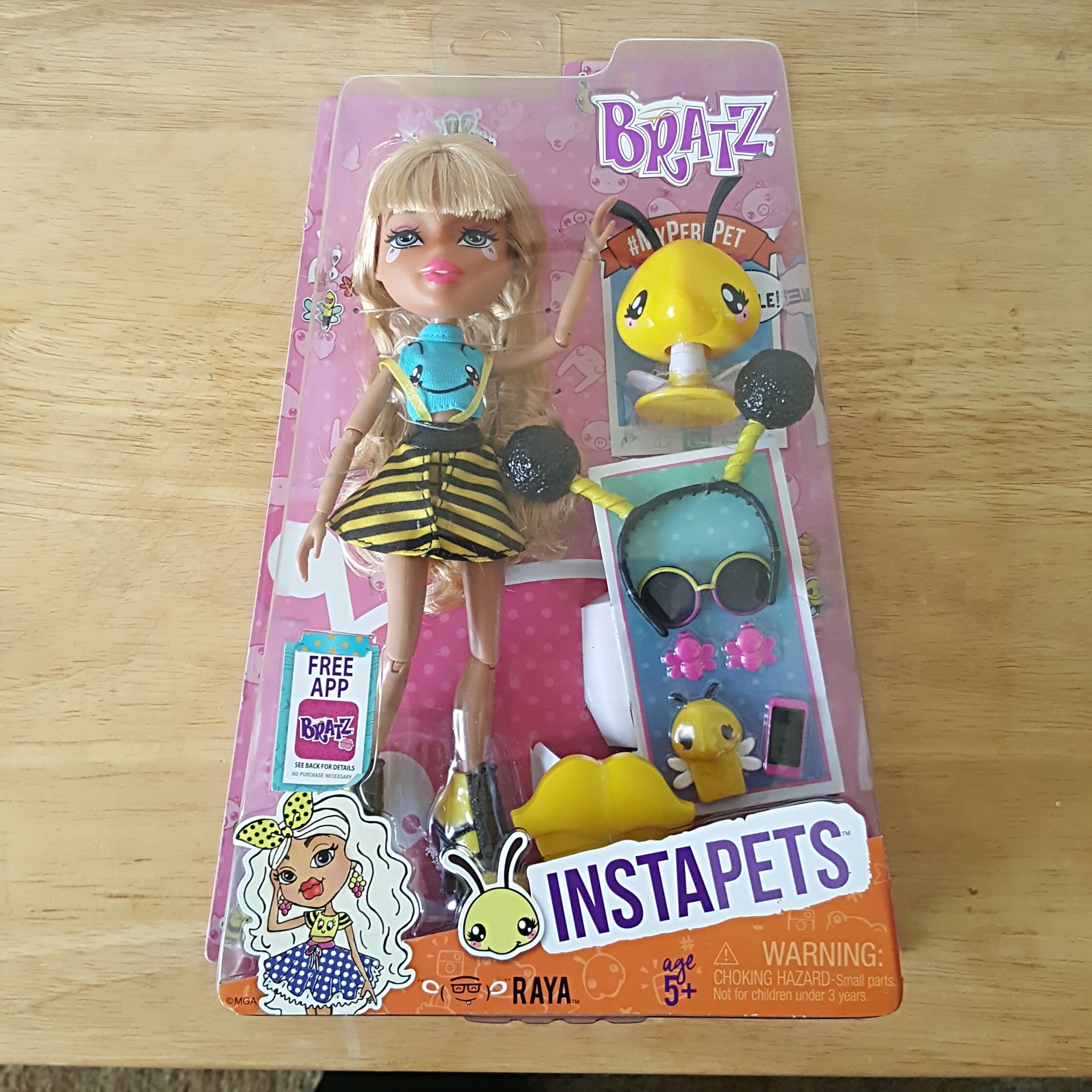 Bratz Instapets Raya Doll
