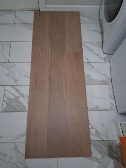 Engineer wood 8 1/2 " wide light brown