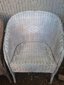 Wicker chairs