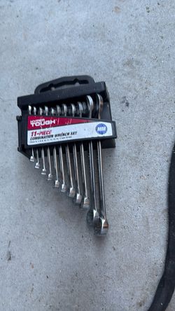 Hyper tough 11 piece combination rent set sizes 6-7-8-9-10-11 -12- 13, 14-17-19 mm