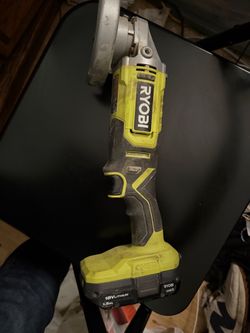 Ryobi cordless grinder