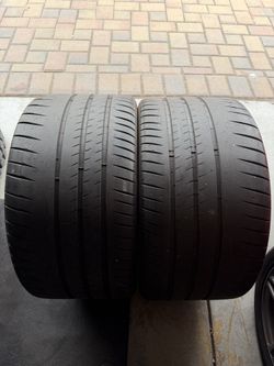 2 Michelin Tires 315/30/21