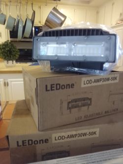 LEDone adjustable wall pack 30w 50k