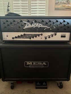 Diezel VH2 Guitar Amp Head with Mesa Engineering Cabinet