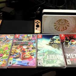 Nintendo switch Oled Zelda edition 