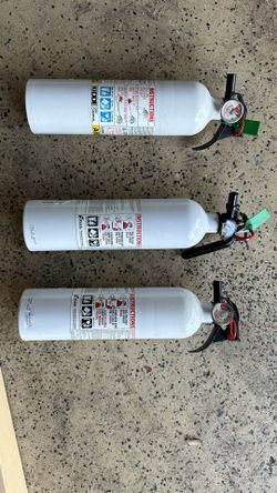 MARINE FIRE EXTINGUISHER 3 For $100