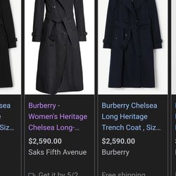 Burberry Long Coat
