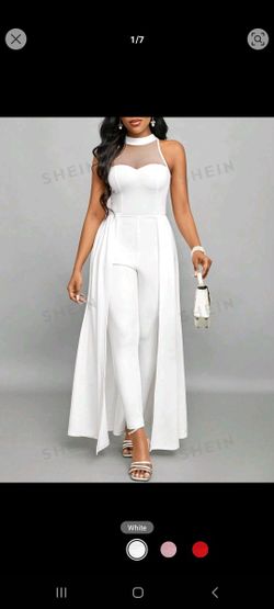 Women's White Dress Mother's Day