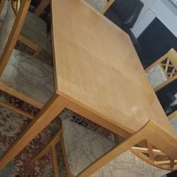 Real Wooden Dining Table